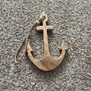 Wooden anchor home decor